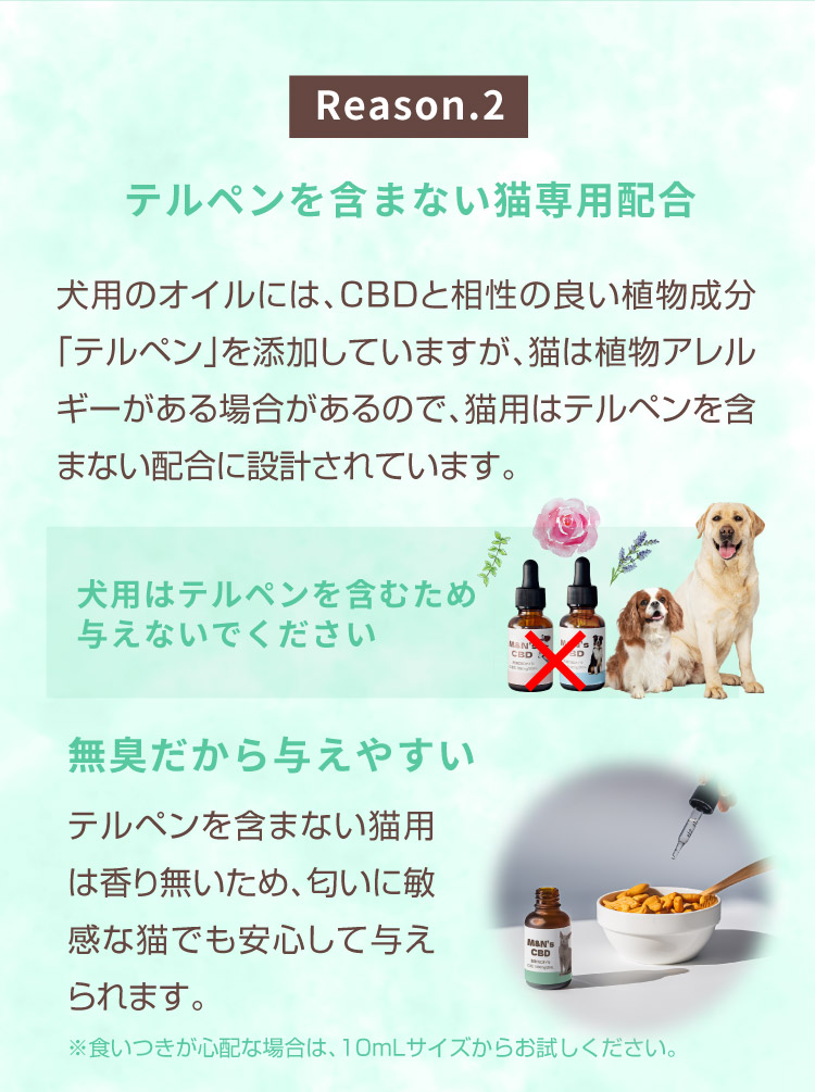 M&N's CBD 獣医師推奨 理由2 テルペン配合【犬用CBDオイル】M&Ns(エムアンドエヌズ）CBD ペット用 オイル 犬用 100mg CBDオイル ペットグッズ ペットフード ドッグフード アイソレート 犬 猫 動物 カンナビジオール リラックス ストレス 健康 ペット用品 国内製造 国産 老犬 ケア 関節 車酔い てんかん 健康 分離不安 シニア犬 関節　mctオイル お試し サプリメント 夜泣き 介護用品 介護