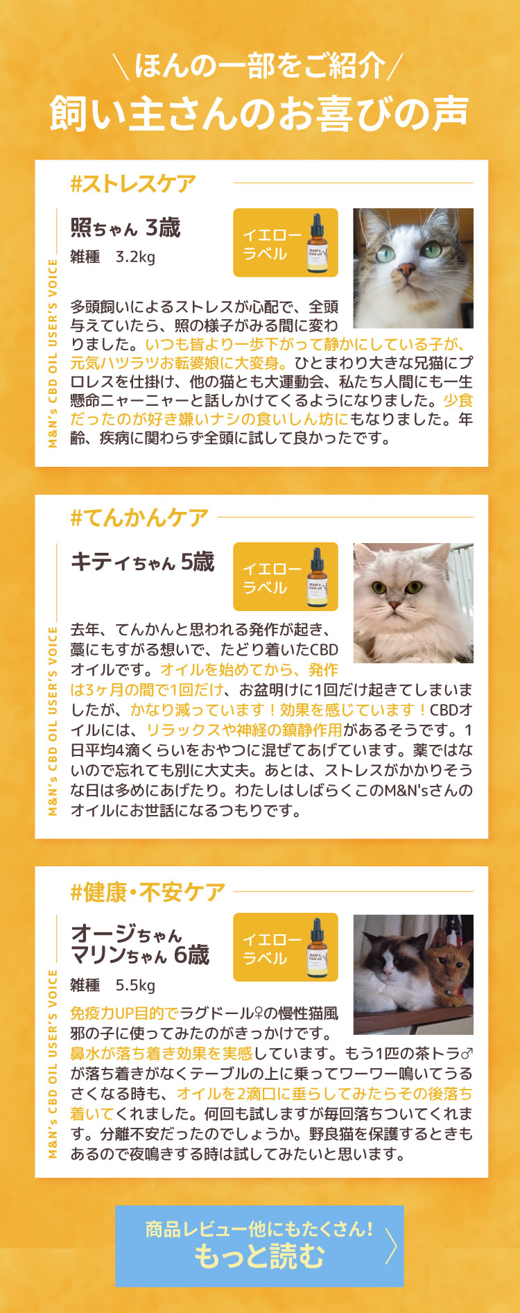 ブルー みんなのお声 口コミ レビュー紹介 もっと読む