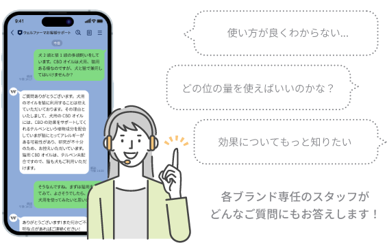 製品についてお気軽にご相談ください